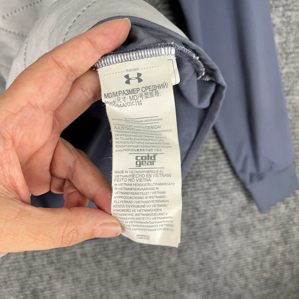 Under Armour ColdGear‎ Reactor 3G Hybrid Long Sleeve Women's M Layering Running - Picture 4 of 9